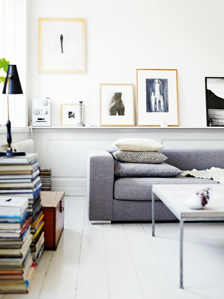 salon nordique meubles scandinaves