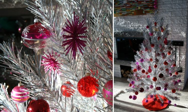 boules de Noël à décorer sapin moderne