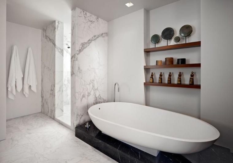 carreaux marbre salles bains