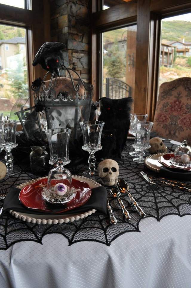 Déco table Halloween en 25 idées terrifiantes