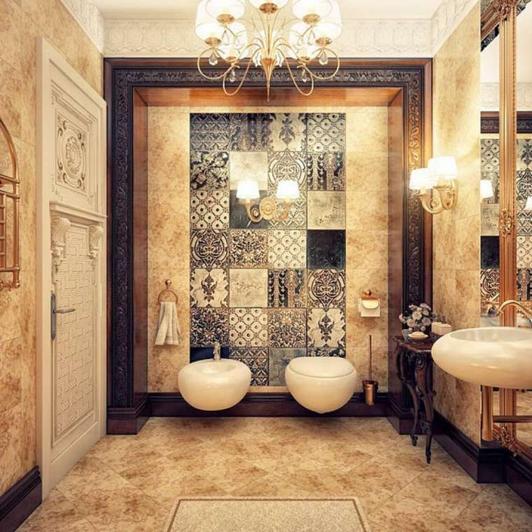 style baroque salle de bains