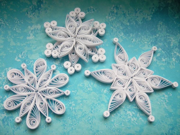 décoration de noël en papier idée originale étoile origami 