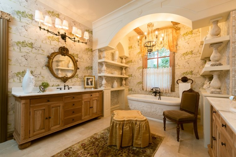 décor salles de bains style baroque