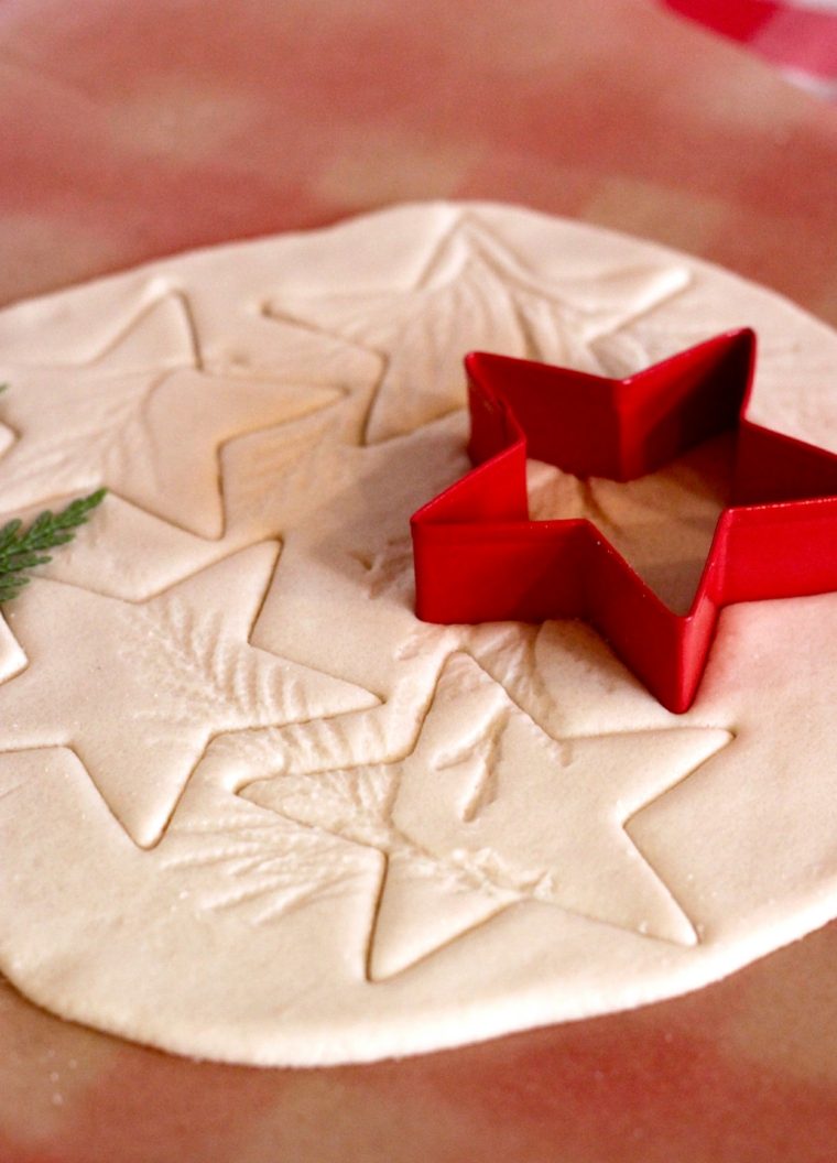 Décoration de Noël en pâte à sel idée originale pâte à sel fabrication noël facile 