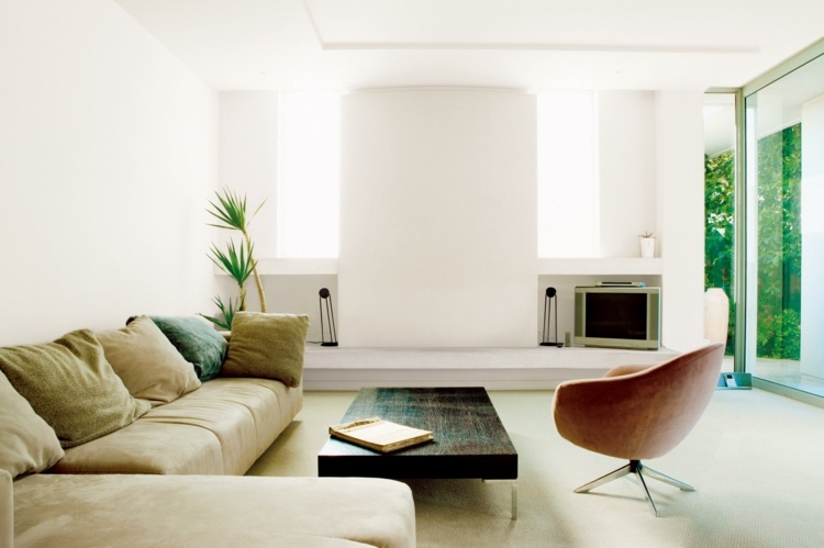 décoration salon moderne style minimaliste