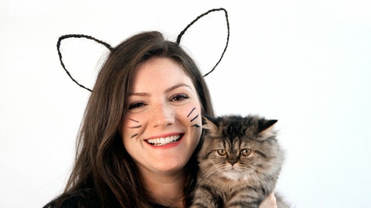 déguisement Halloween femme chat