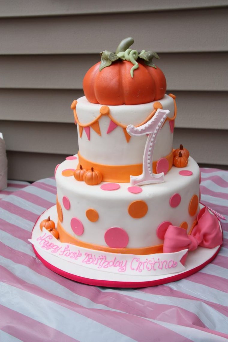 deco gâteau anniversaire automne
