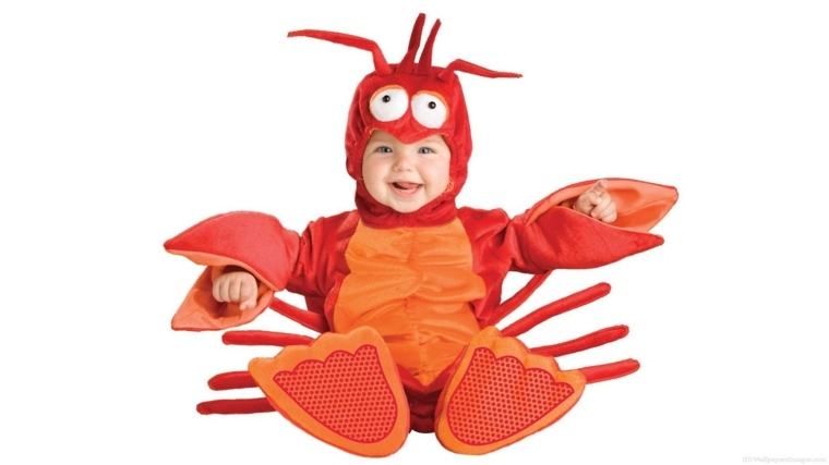 bébé halloween costume 2015 idée crabe original