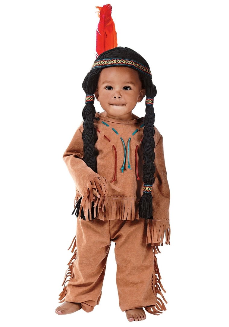 idée costume bébé original indien enfant halloween 