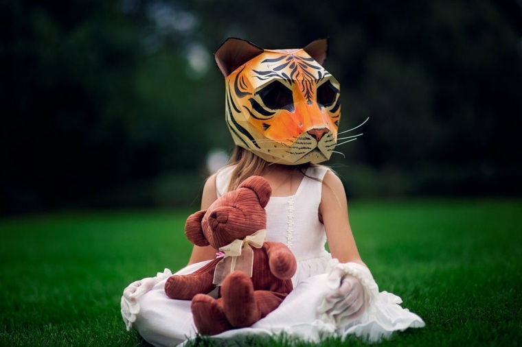 déguisement enfant halloween tigre