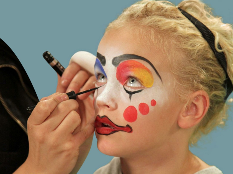 maquillage Halloween enfant fille