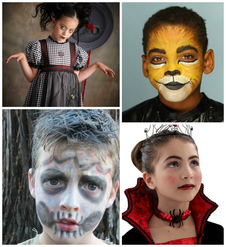 maquillage Halloween enfant idees