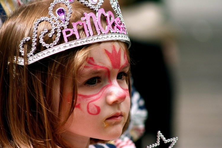 maquillage enfant Halloween princesse
