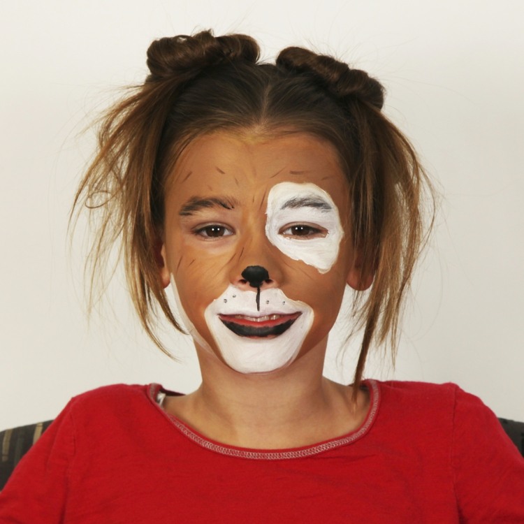 maquillage Halloween enfant moderne