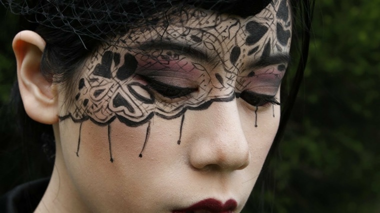 idee maquillage Halloween facile femmes