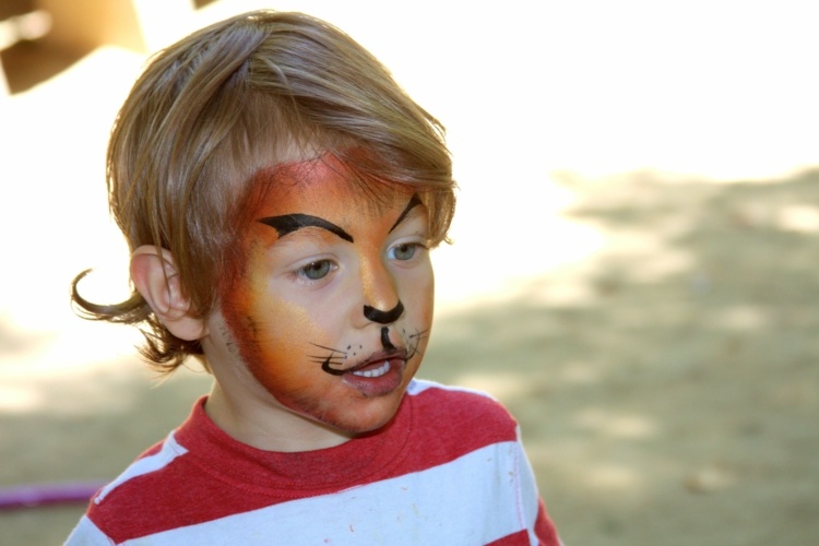 maquillage Halloween enfant idee originale