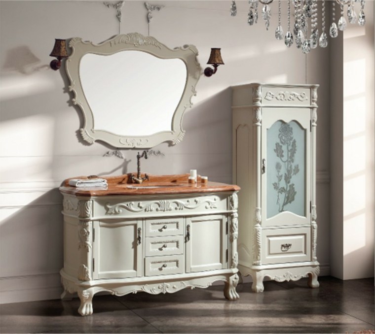 meubles salle de bains design baroque