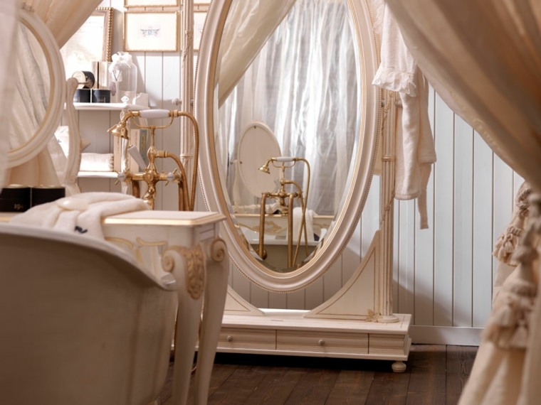 meubles deco style baroque salle de bains