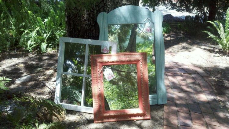miroir exterieur decoration jardin