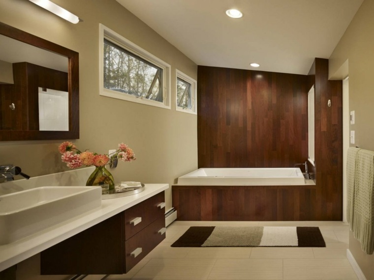 palette couleur marron salles de bains couleurs 