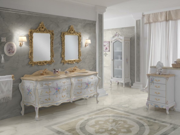 salles bain de luxe decor italien 