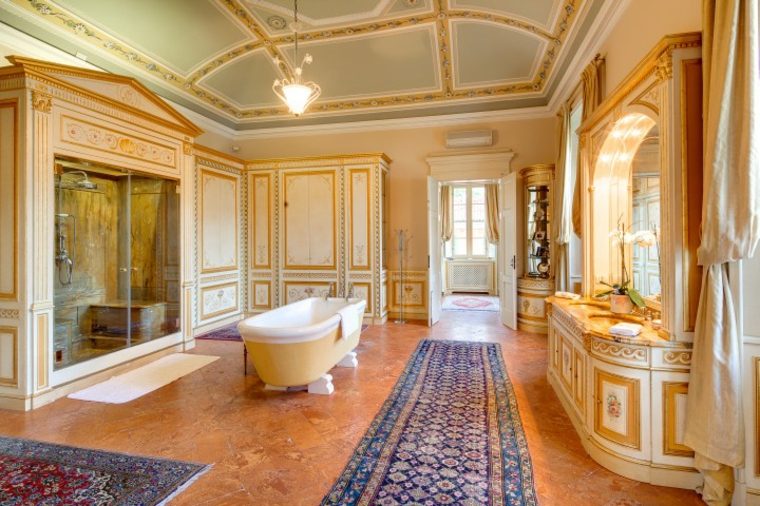 salle de bain deco italien design 