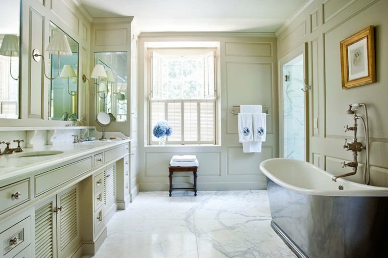 marbre salle de bains design contemporain