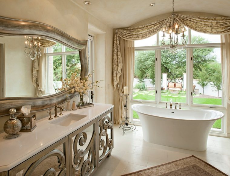 salle de bains art baroque