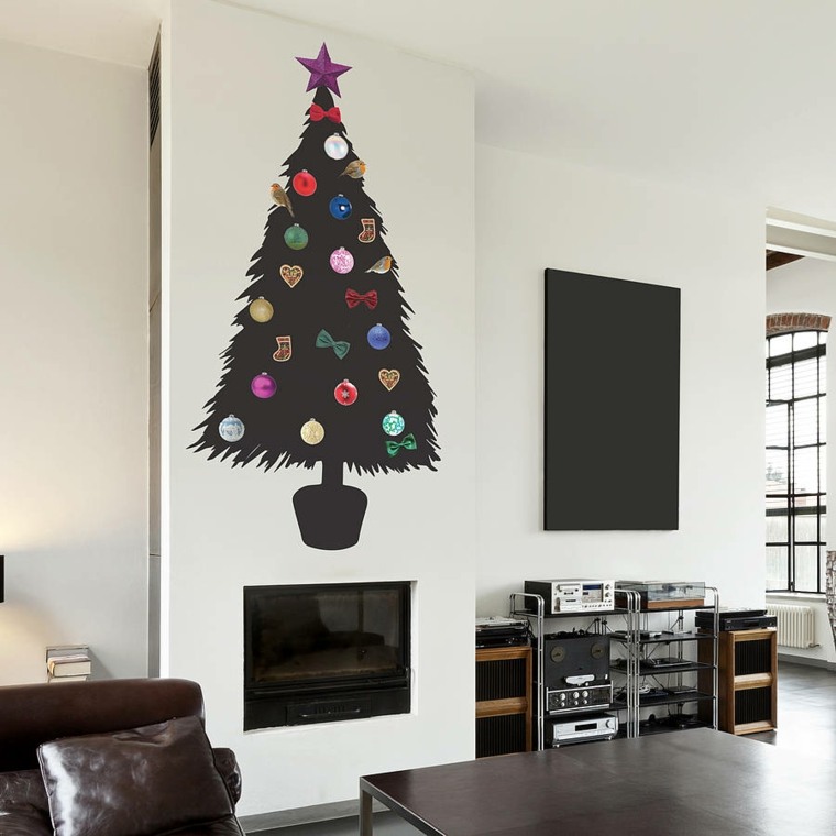 arbre de Noel sticker mural
