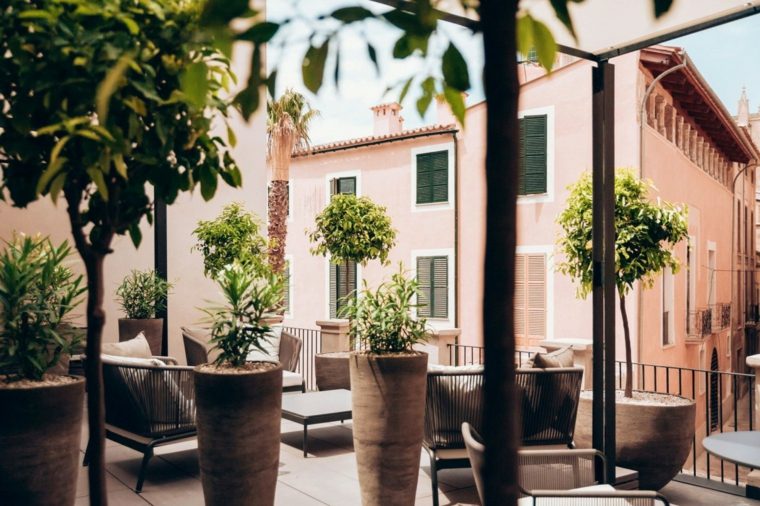 hôtel design idée aménagement mobilier plante déco palma de Mallorca