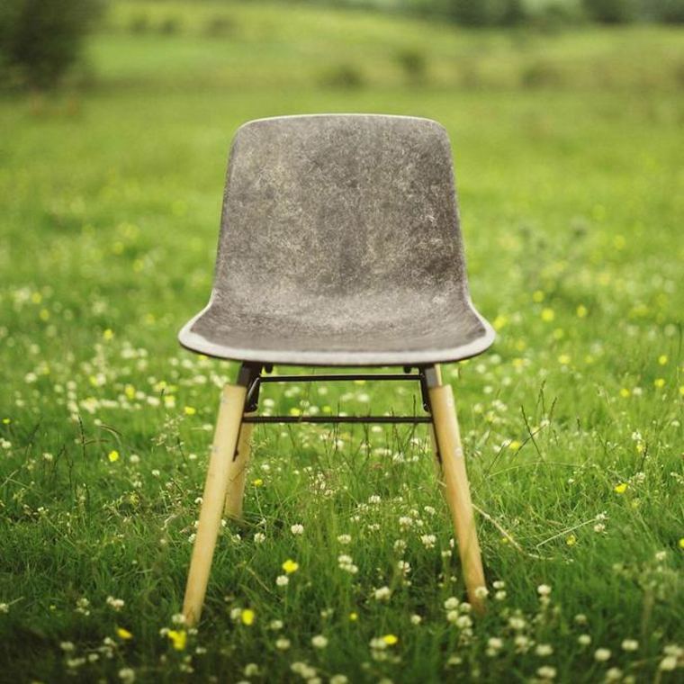 chaise matériau moderne bois design idée aménagement matériaux naturels