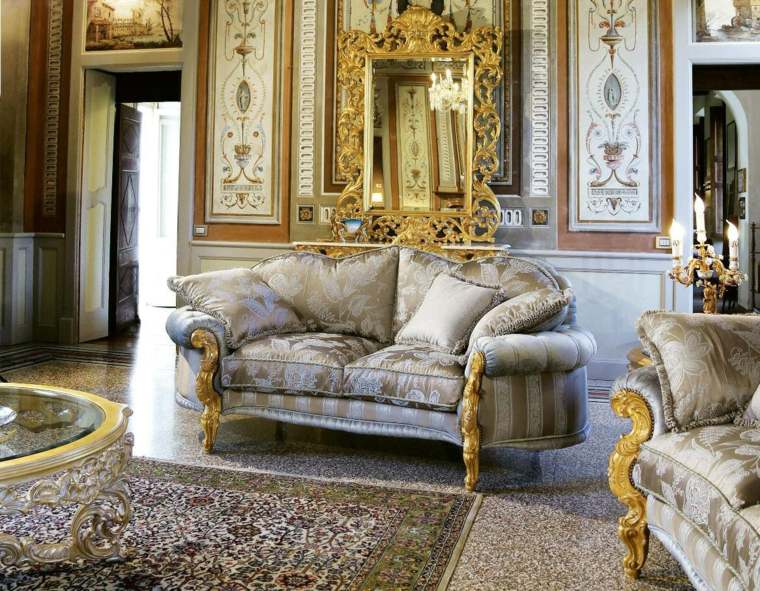deco salon baroque canape design
