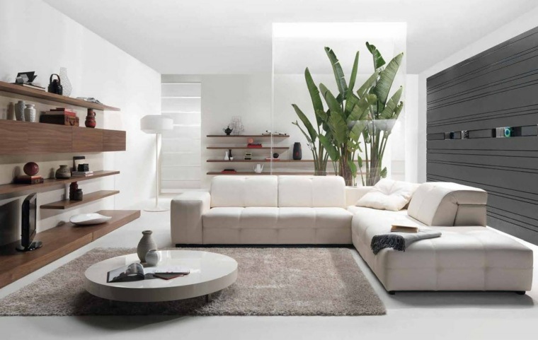 Déco salon blanc pour un intérieur lumineux et moderne