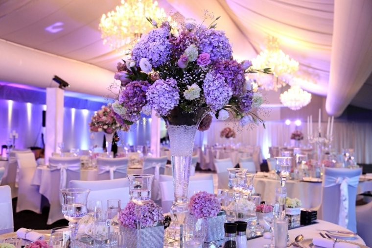 deco table mariage fleurs