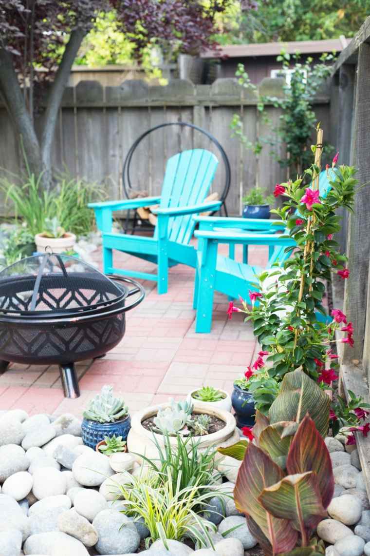 decoration terrasse plante en pot jardin 