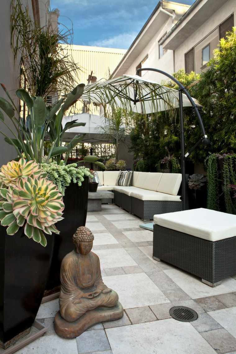 design contemporain terrasse zen