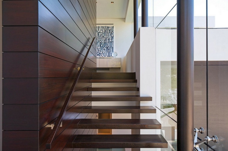 escalier en bois design