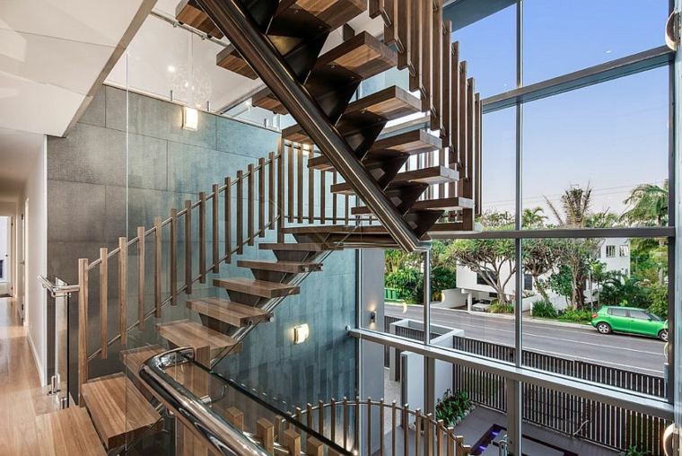 escalier intérieur design moderne
