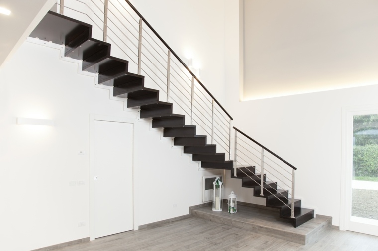 escalier interieur elegant bois