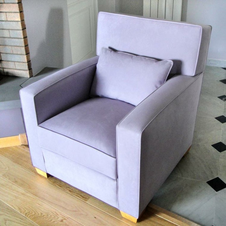 fauteuil art déco idée intérieur salon moderne parquet design