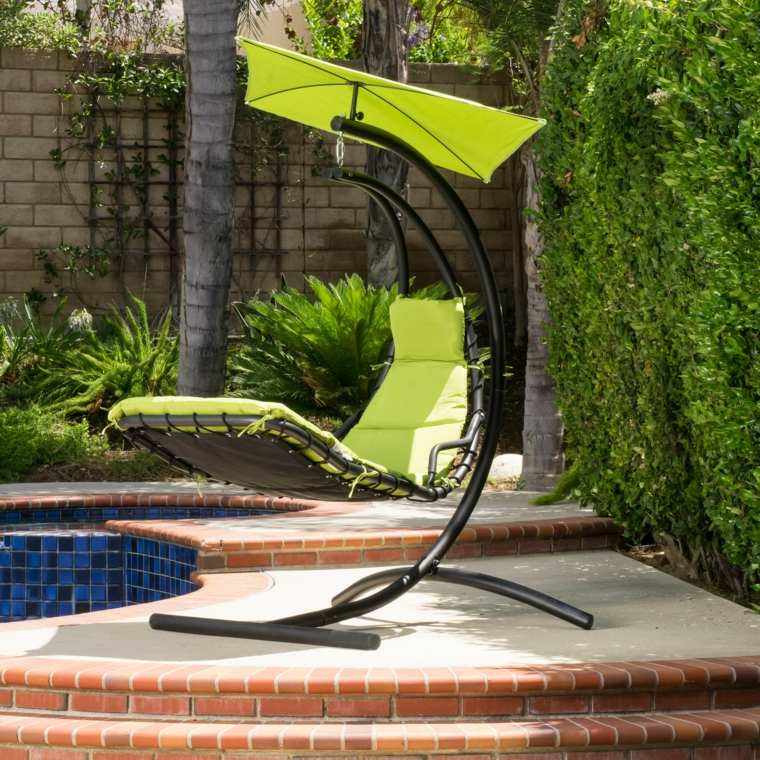 transat chaises relax jardin