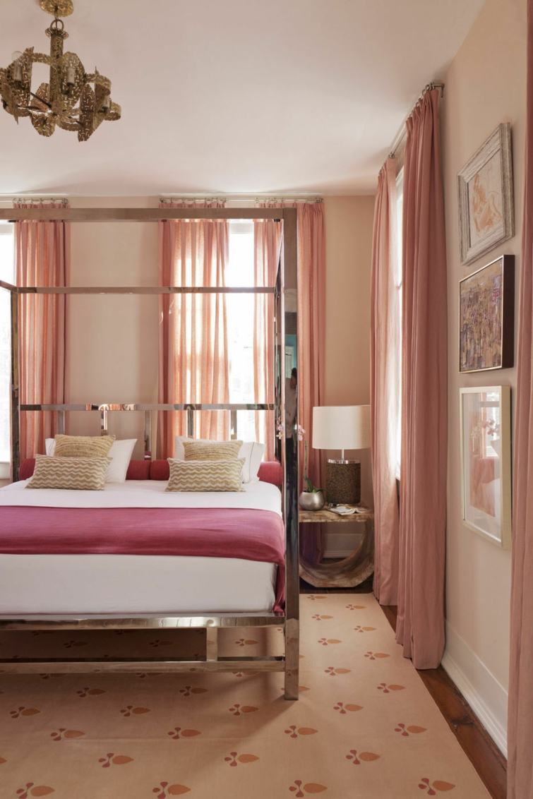 idee deco chambre moderne rose