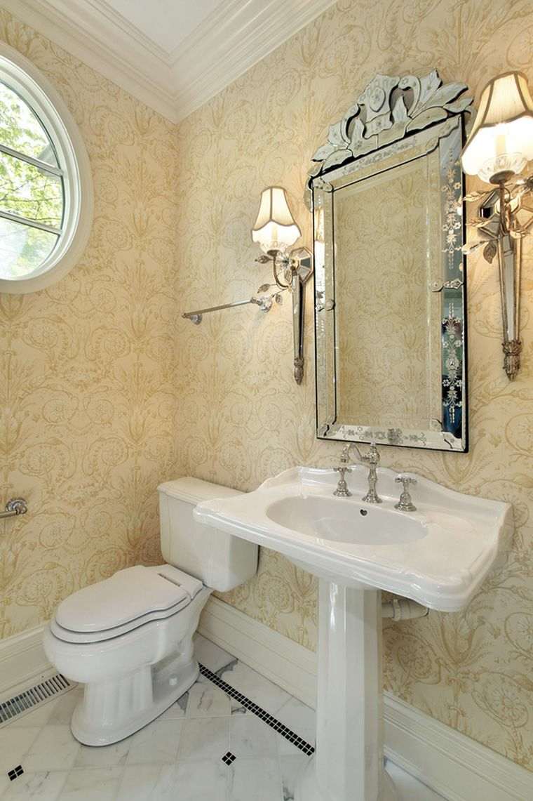 salle de bains style baroque