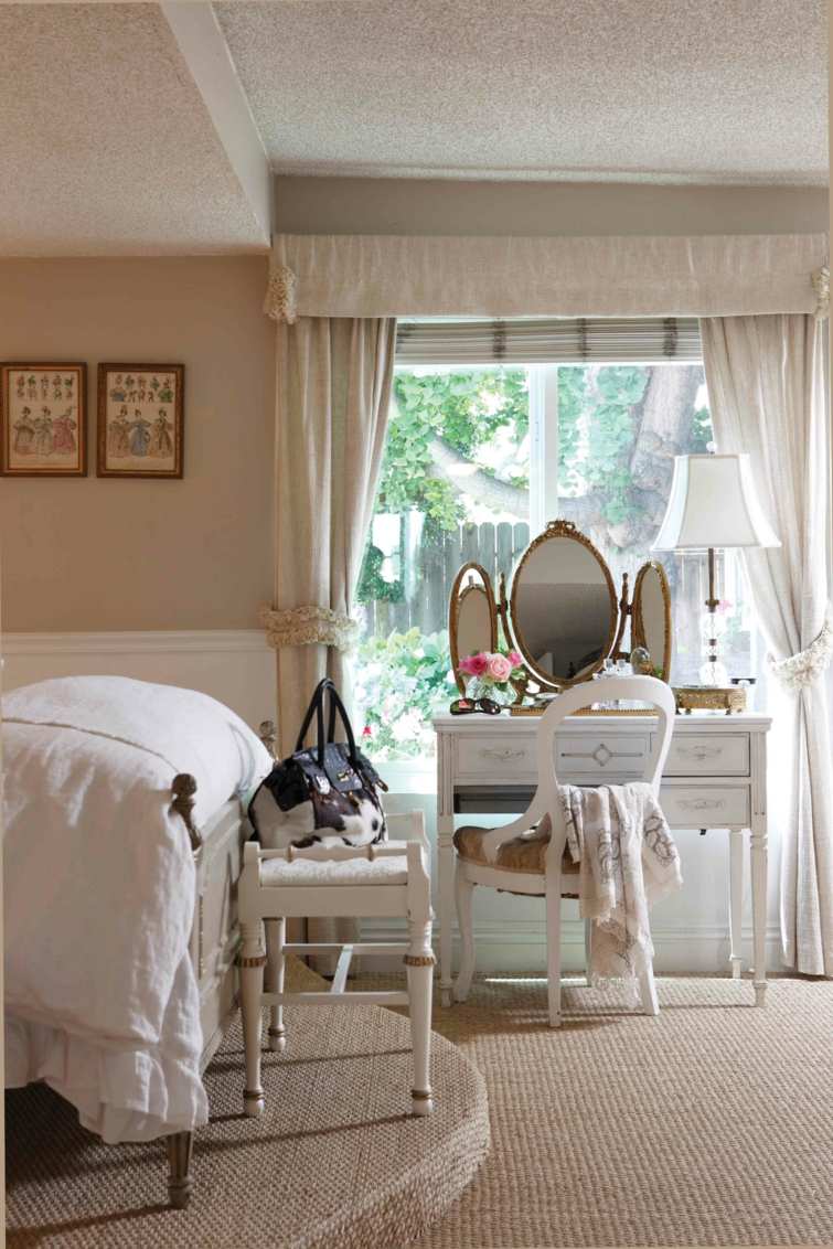 idee decoration chambre a coucher vintage