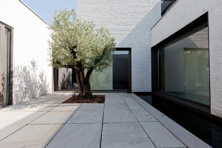 idee decoration terrasse moderne jardins minimalistes