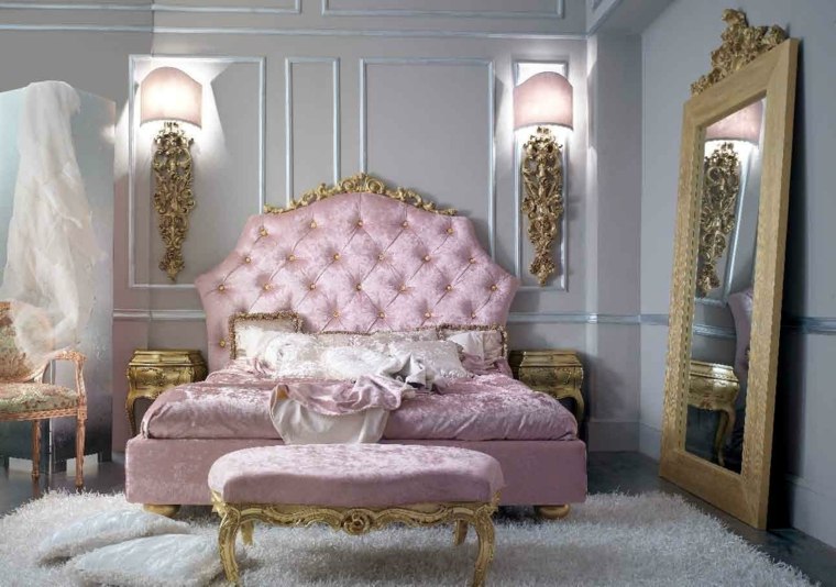 lampe baroque deco chambre coucher