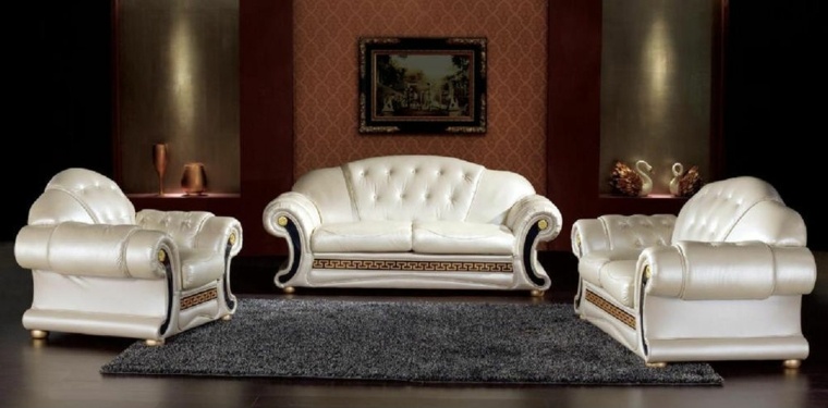 meubles salon versace canapes design