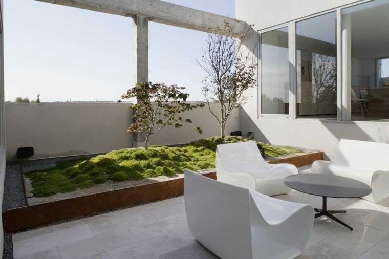 deco de terrasses et jardins minimalistes