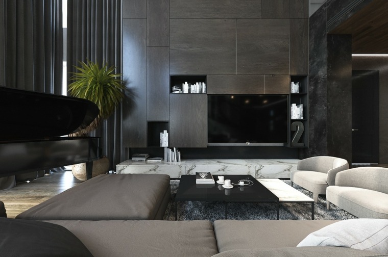 appartement de luxe salon elegant