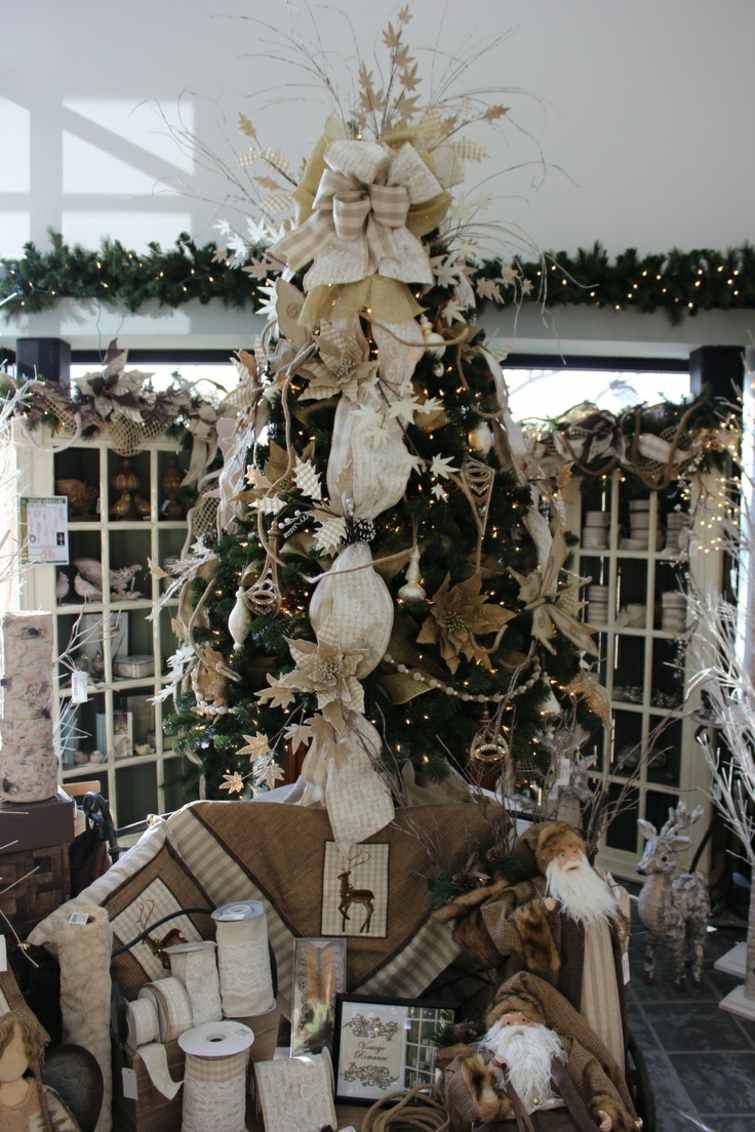 arbre de Noel deco vintage